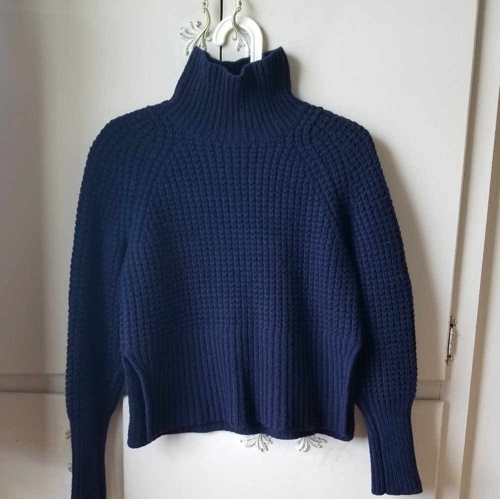 Everlane The Waffle Knit Turtleneck